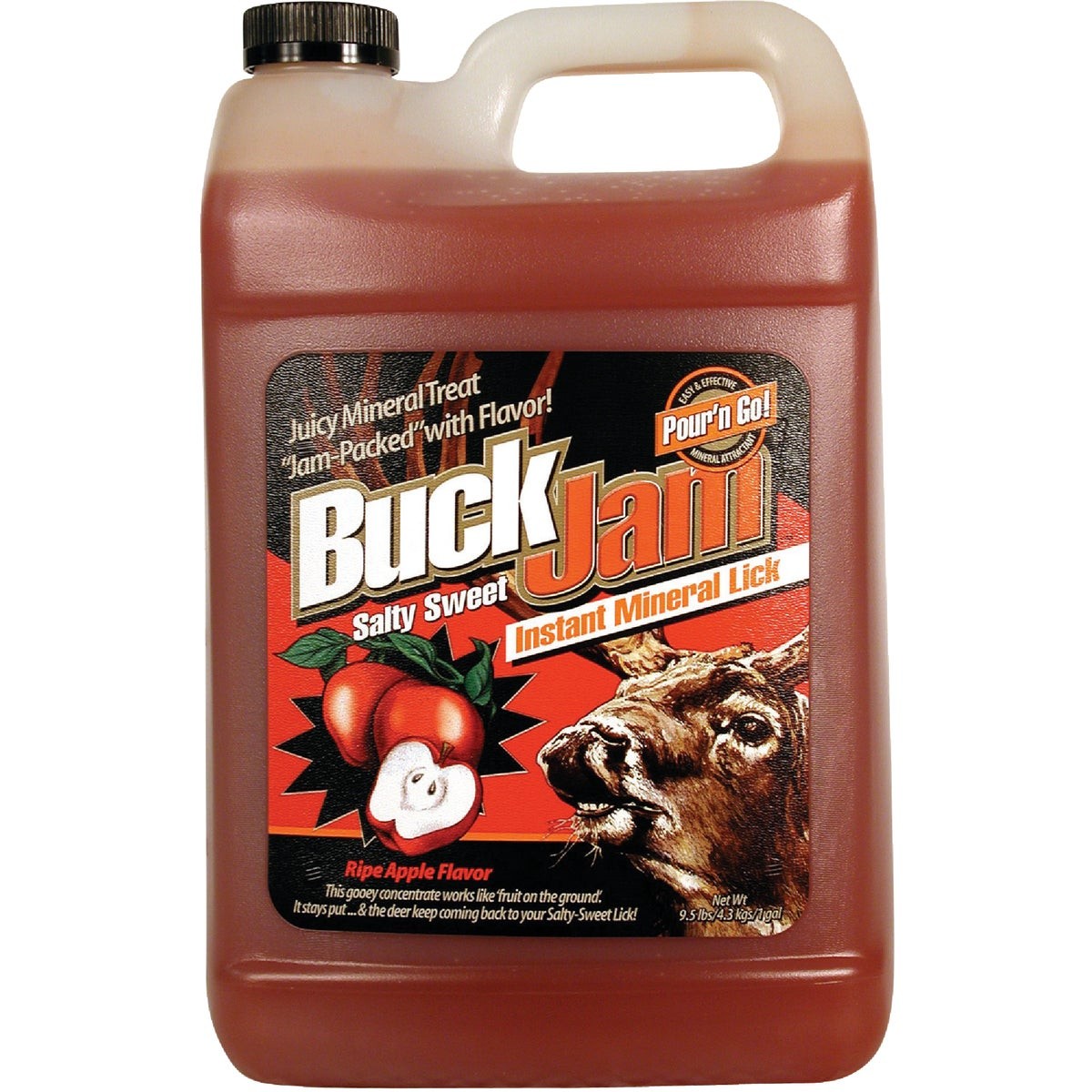 Buck Jam 1 Gal. Liquid Instant Mineral Lick Deer Attractant 11303 Evolved