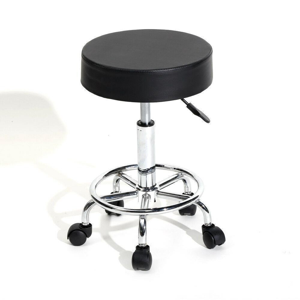 Hydraulic Rolling Chair Adjustable Tattoo Salon Stool Facial Massage Spa Stools