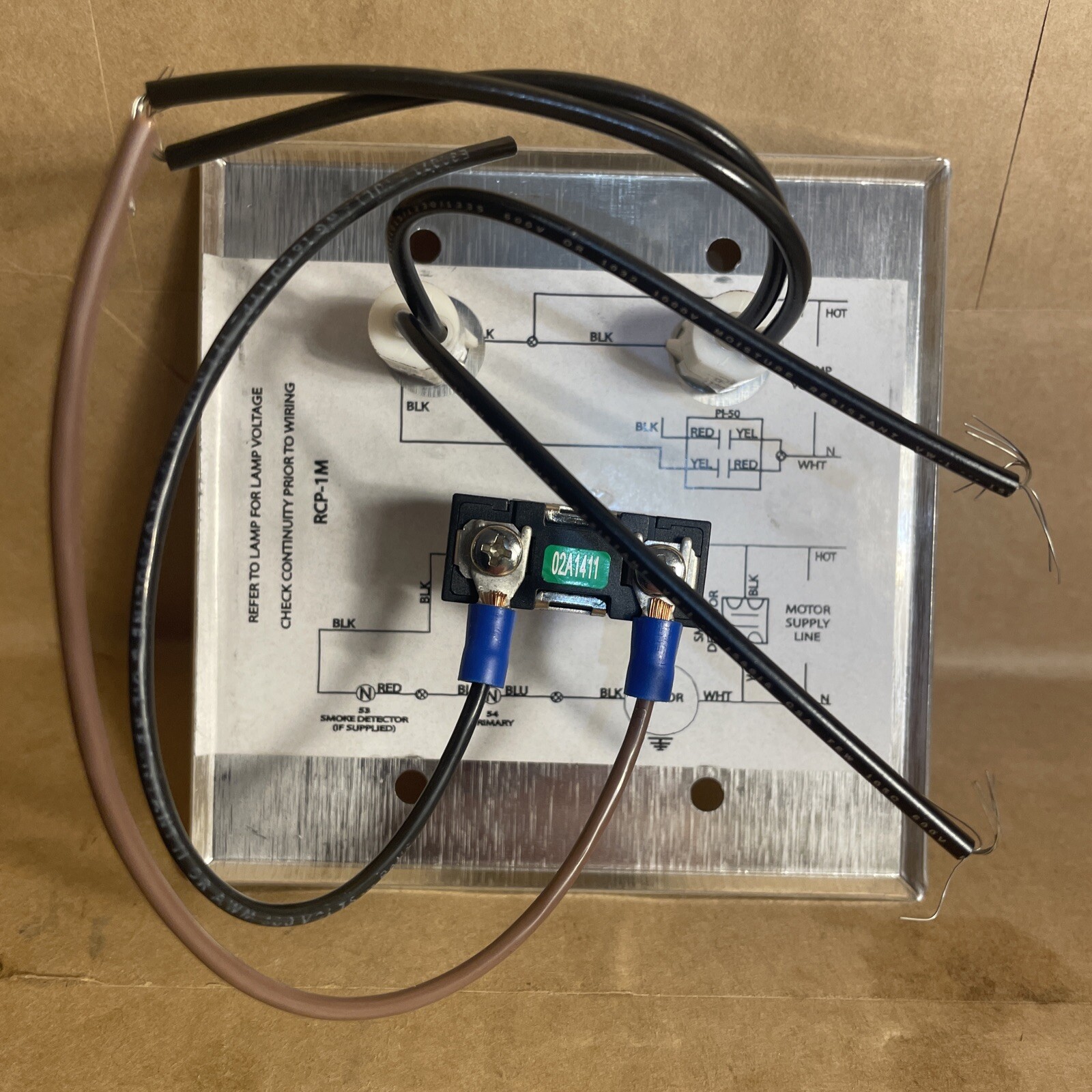 POTTORFF RCP-1 M Remote Fire Control Panel | Momentary (G-3-06)