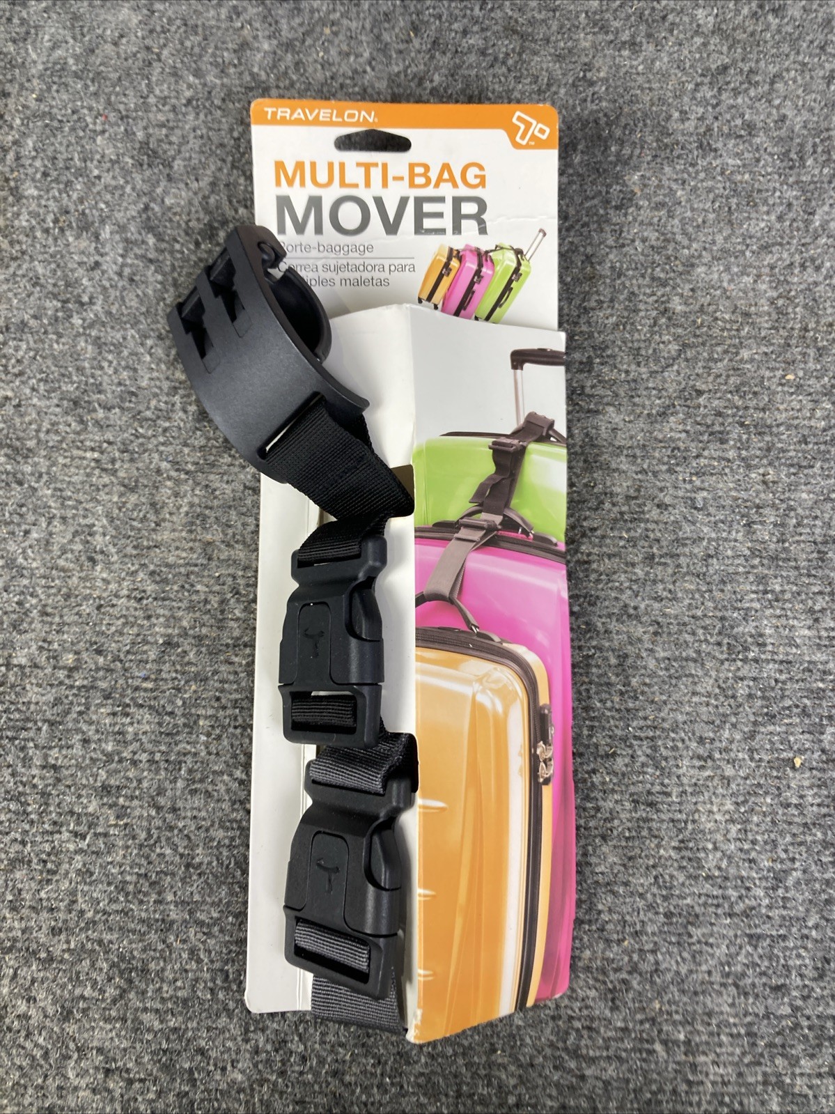 Travelon Multi 4 Bag Suitcase Mover 42345 Black Connect NEW