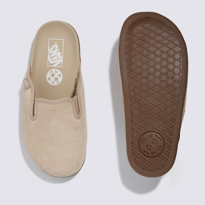 New Vans MTE Harbor Mule VR3 Slip On Shoes - Khaki (VN000CW3KHK)