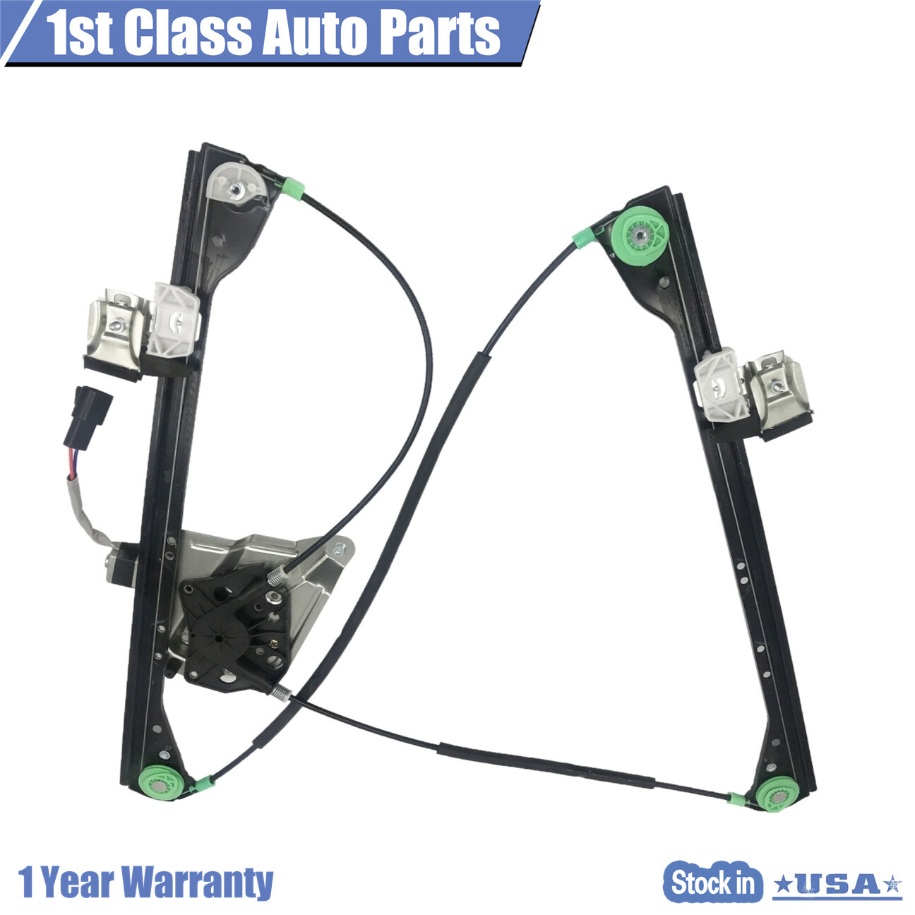 Power Window Regulator Motor Assembly Front Right For Rendezvous Aztek 741-593
