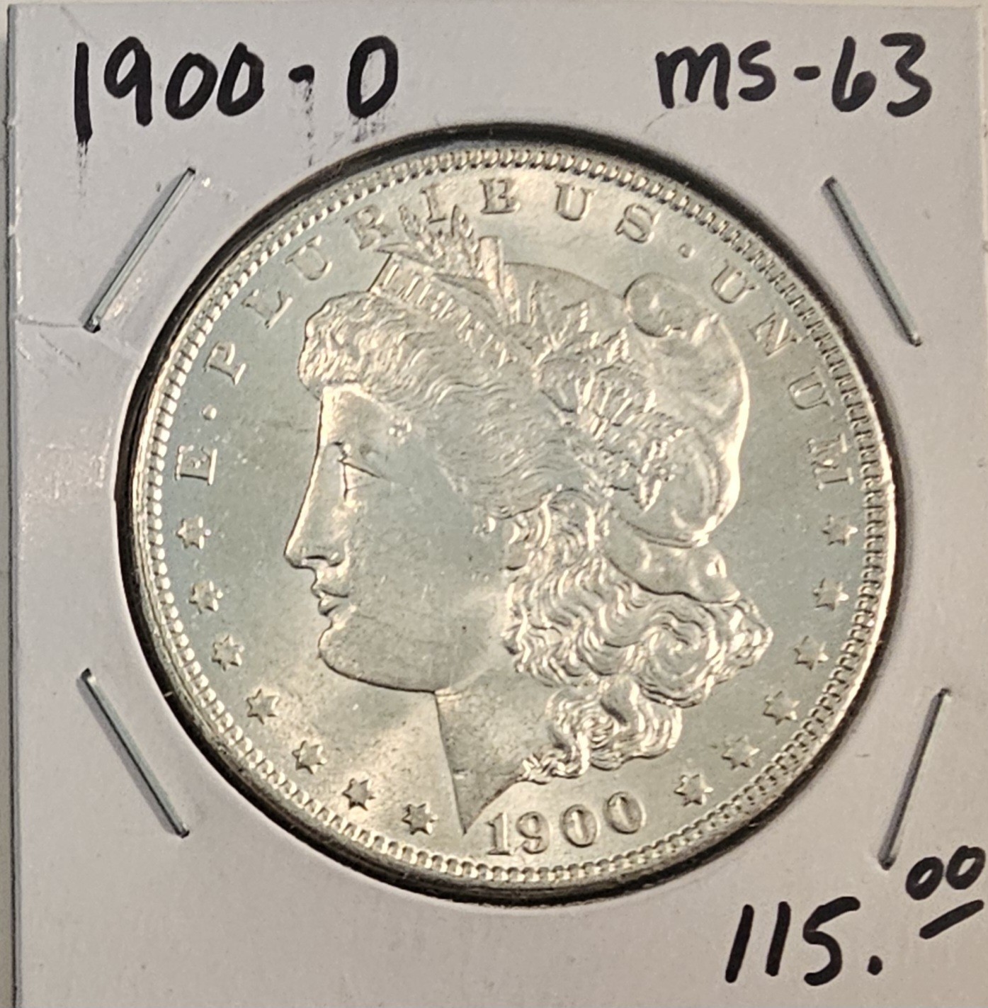 1900-O, U.S. MORGAN SILVER DOLLAR, UNCIRCULATED