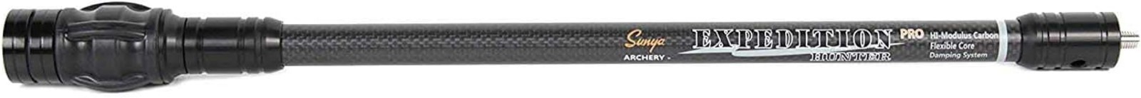 Ultra Lightweight 15" Archery Stabilizer with Damping System & Custom Weights
