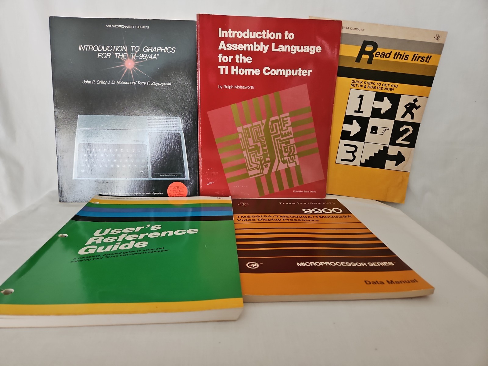 Vintage Texas Instruments Home Computer Binder Manual PHP1270
