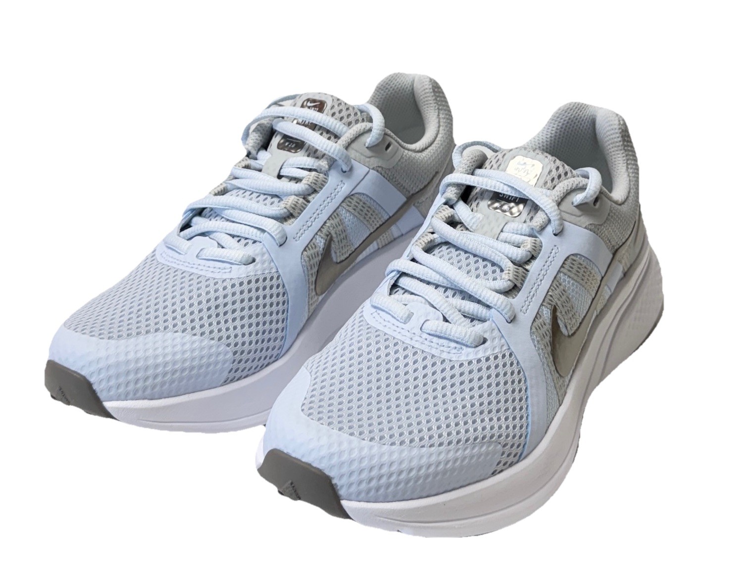 Women Nike Run Swift 2 Running Shoes Sneakers Half Blue/Grey/White CU3528-400