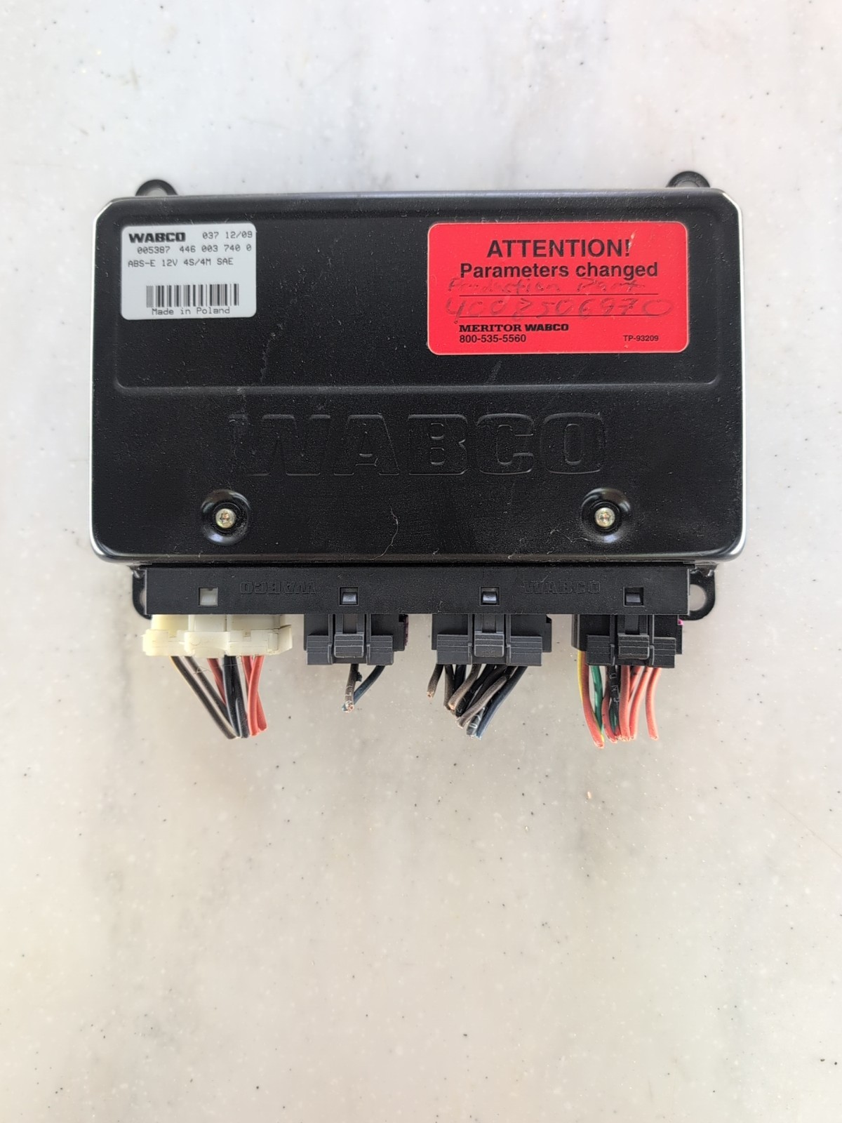 Freightliner 113 Wabco ABS 400 850 697 0 Brake Control Module 446 003 740 0