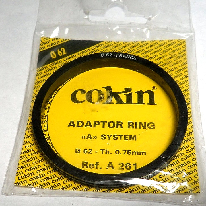 Cokin 62mm  Adapter Ring New OLD STOCK
