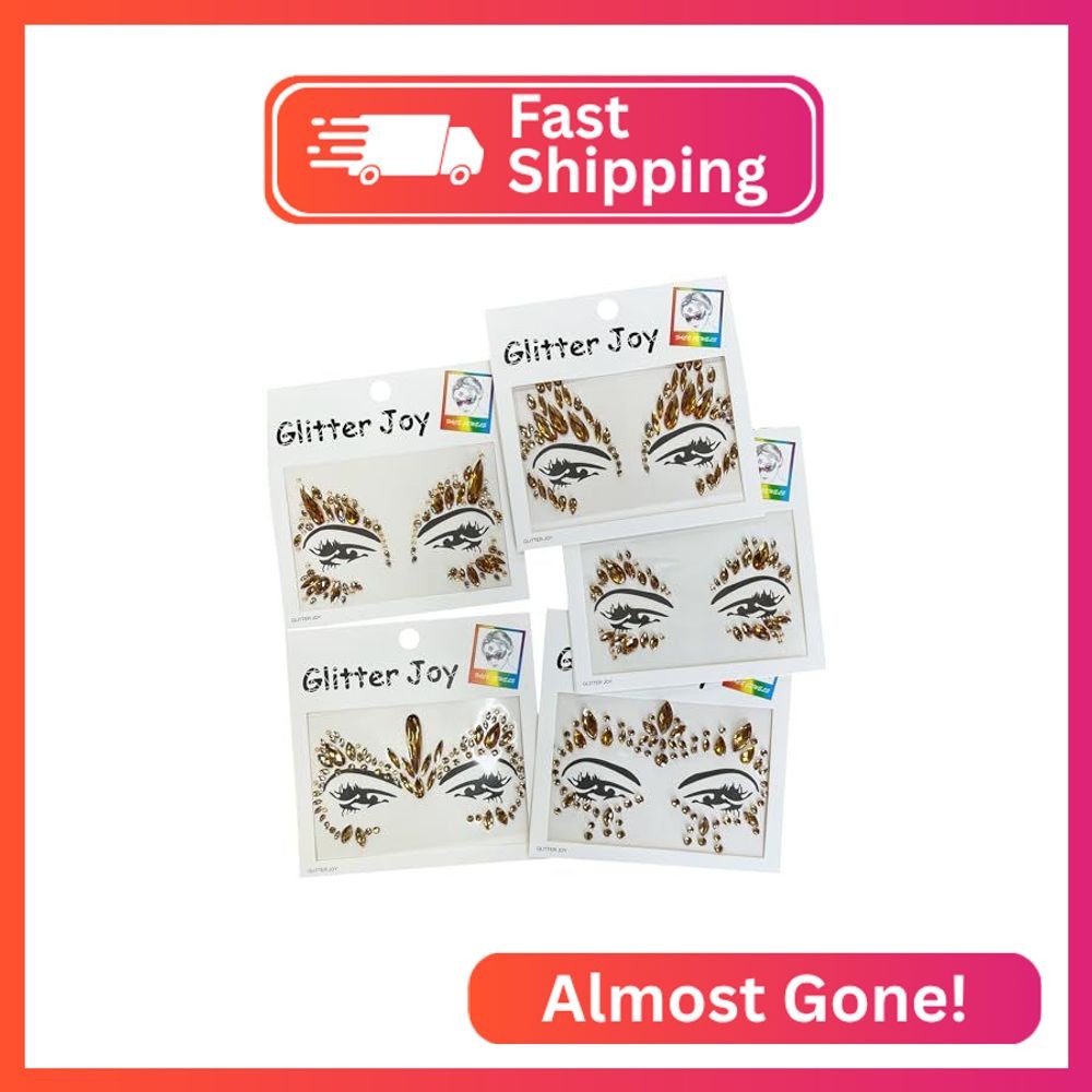 Halloween Face Gems Face Jewels Sticker Eyes Body Gem Sticker Temporary Face Tat