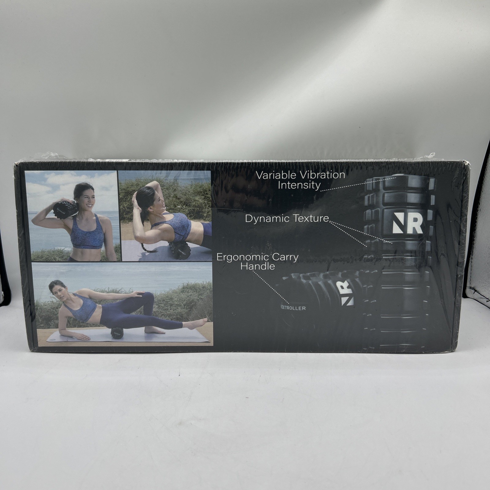 NextRoller Nextrino 3-Speed Rechargeable Vibrating Foam Roller Sealed Box