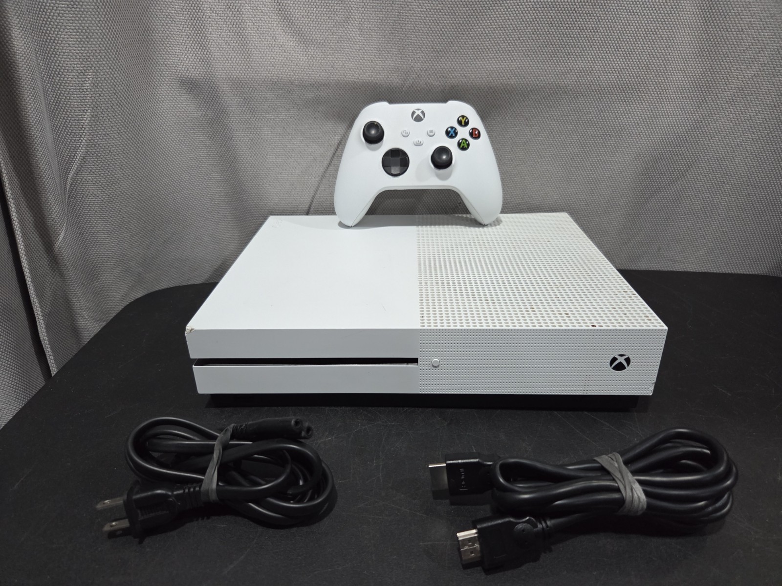 Xbox One Series S White Console 512Gb Storage W/ Cords & Controller Fully Tested