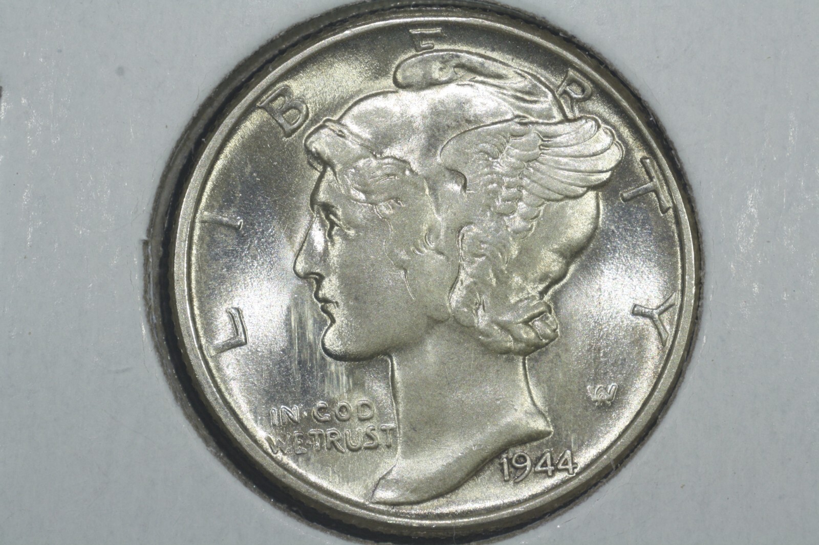 1944 Mercury Dime, Choice BU
