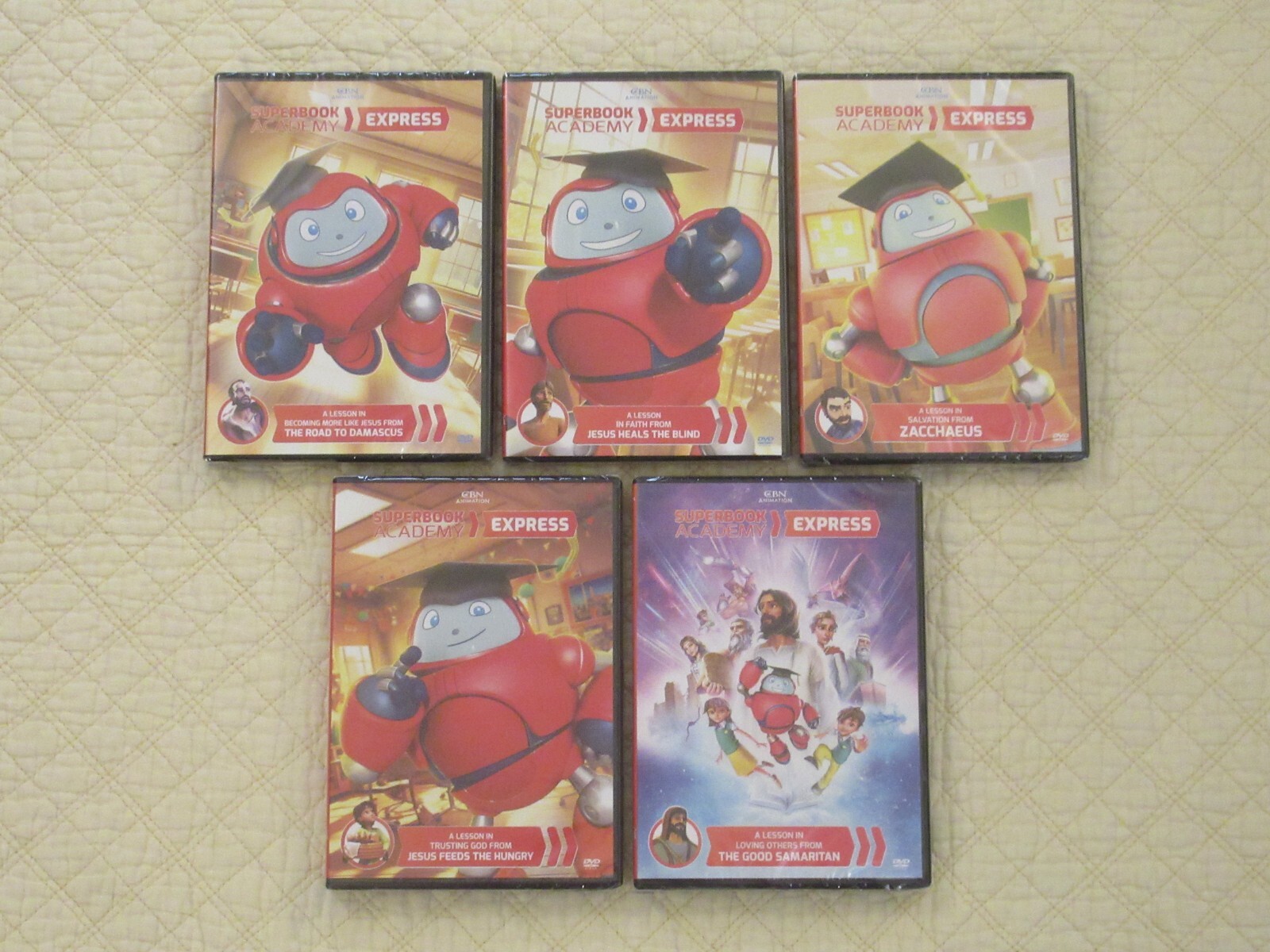 CBN - SuperBook Academy Express - DVD - Lot of 5 DVDs
