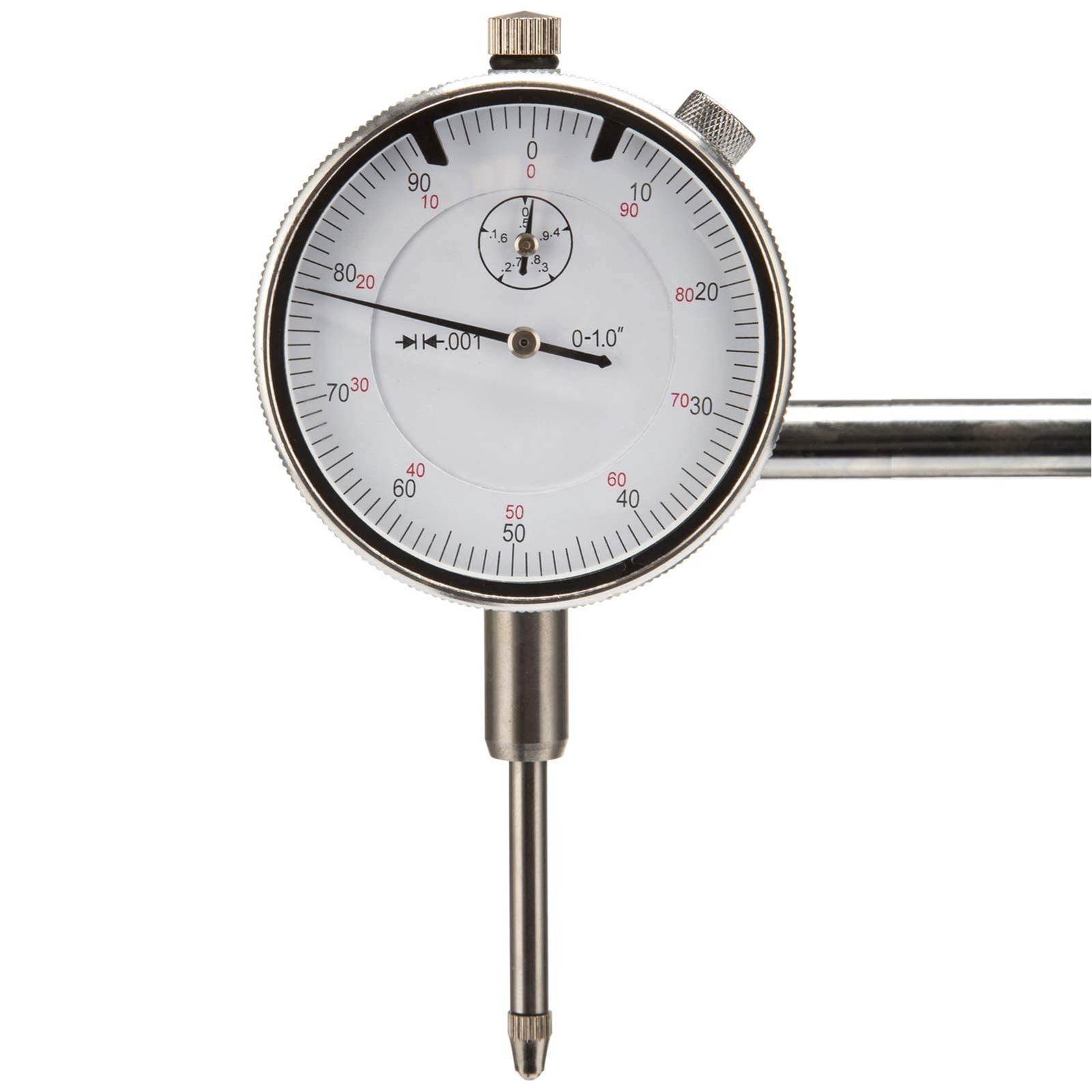 NACHEE Dial Indicator with Magnetic Base Holder Differential Backlash Silver
