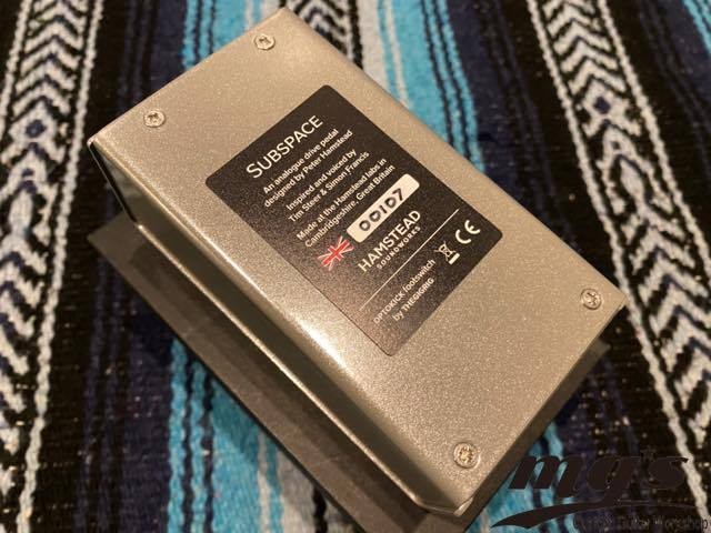 Hamstead SUBSPACE Analog Bass Boost Drive Pedal Parallel Dry Control Used