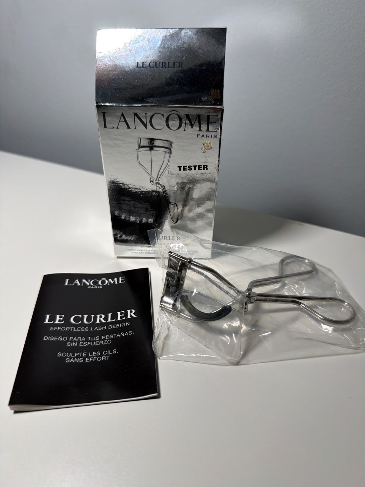 New! Lancôme  Le Curler Eyelash Curler- Instant Lift Lasting Curl Free Shipping
