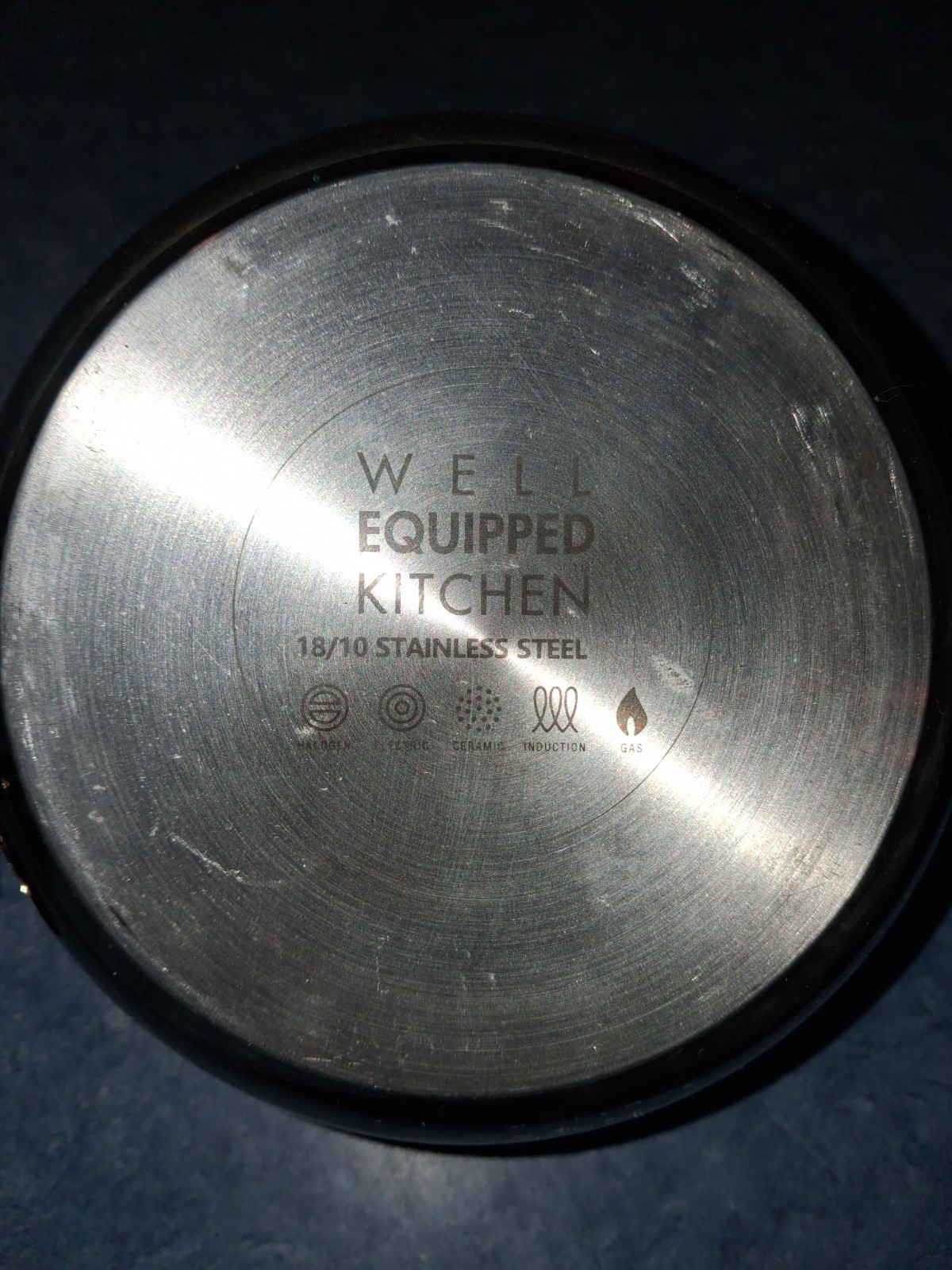 Well Equipped Kitchen 18/10 Stainless Steel Small Tea Pot Great Condition!