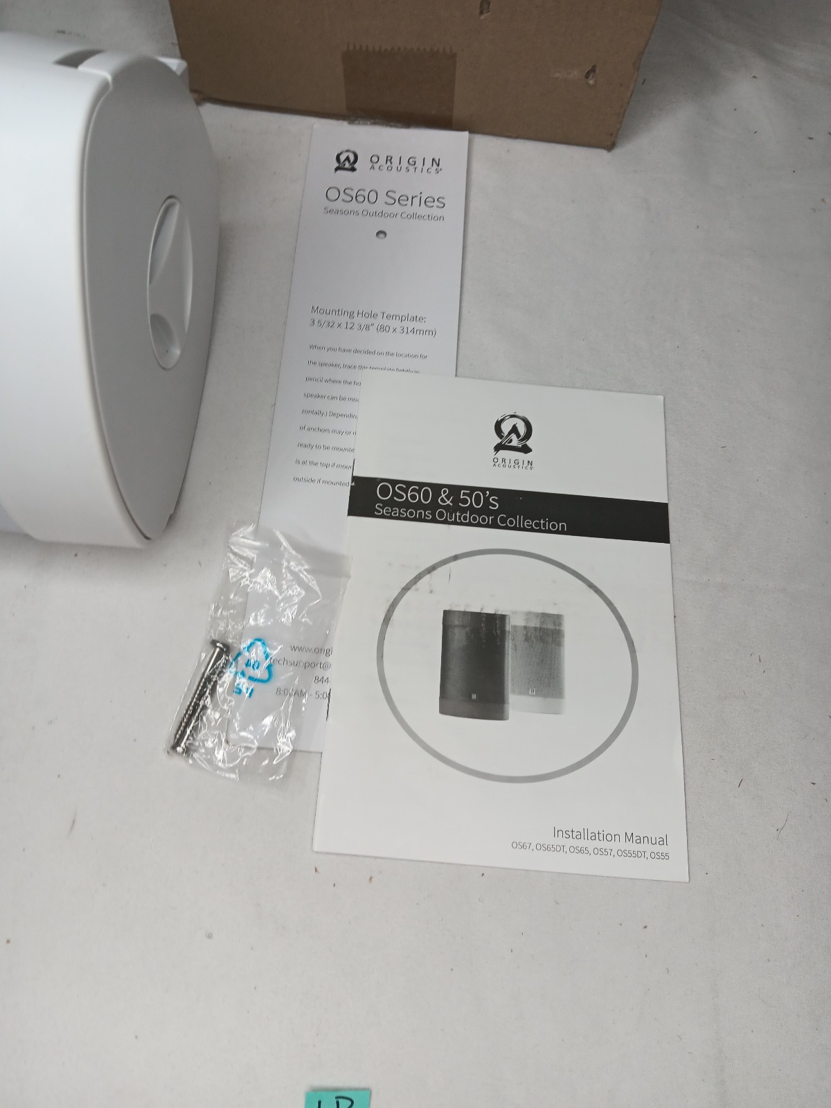 Origin Acoustics OS67W WHITE
