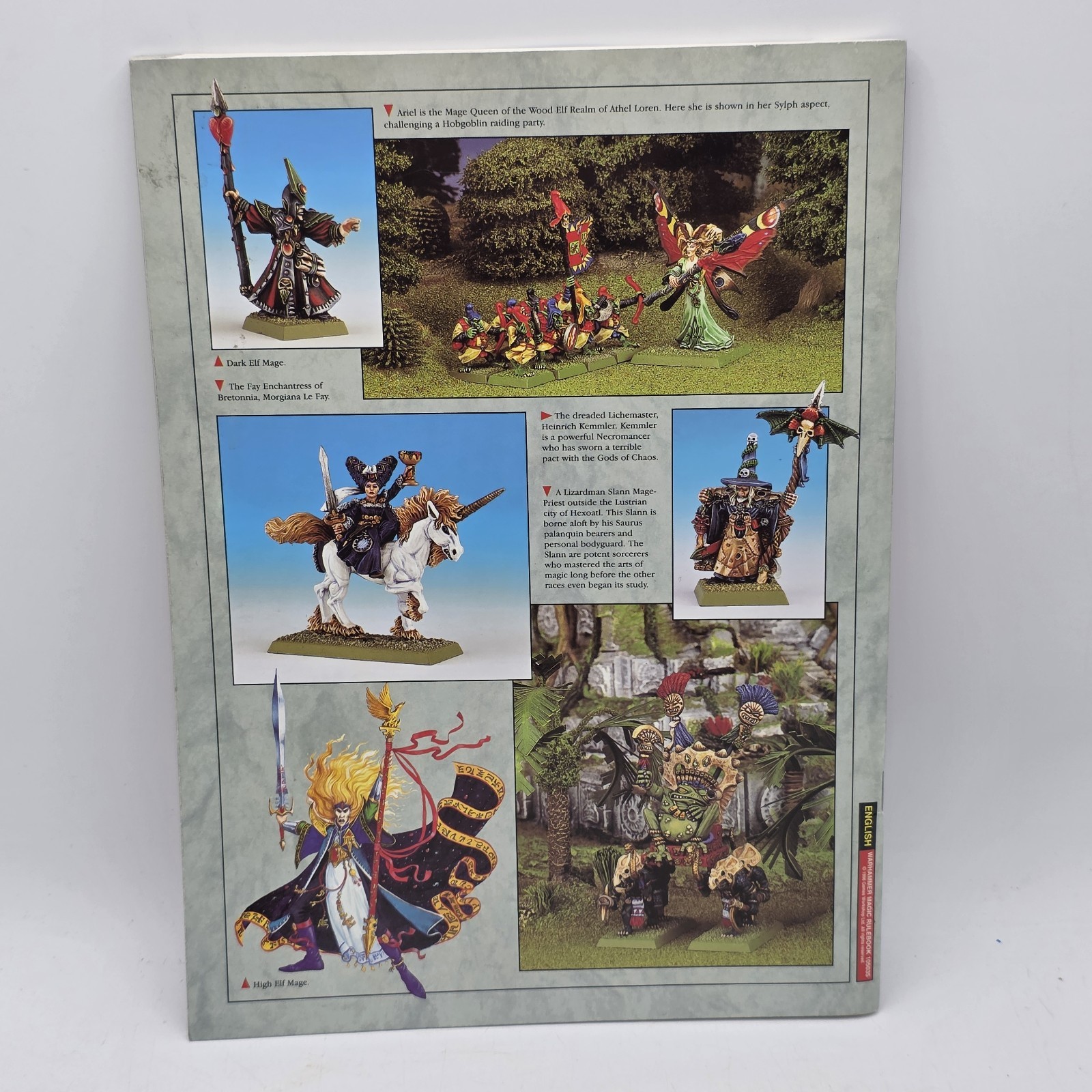 Warhammer Magic Rulebook 1997 2nd Revised Edition Games Workshop WHFB 5th Ed