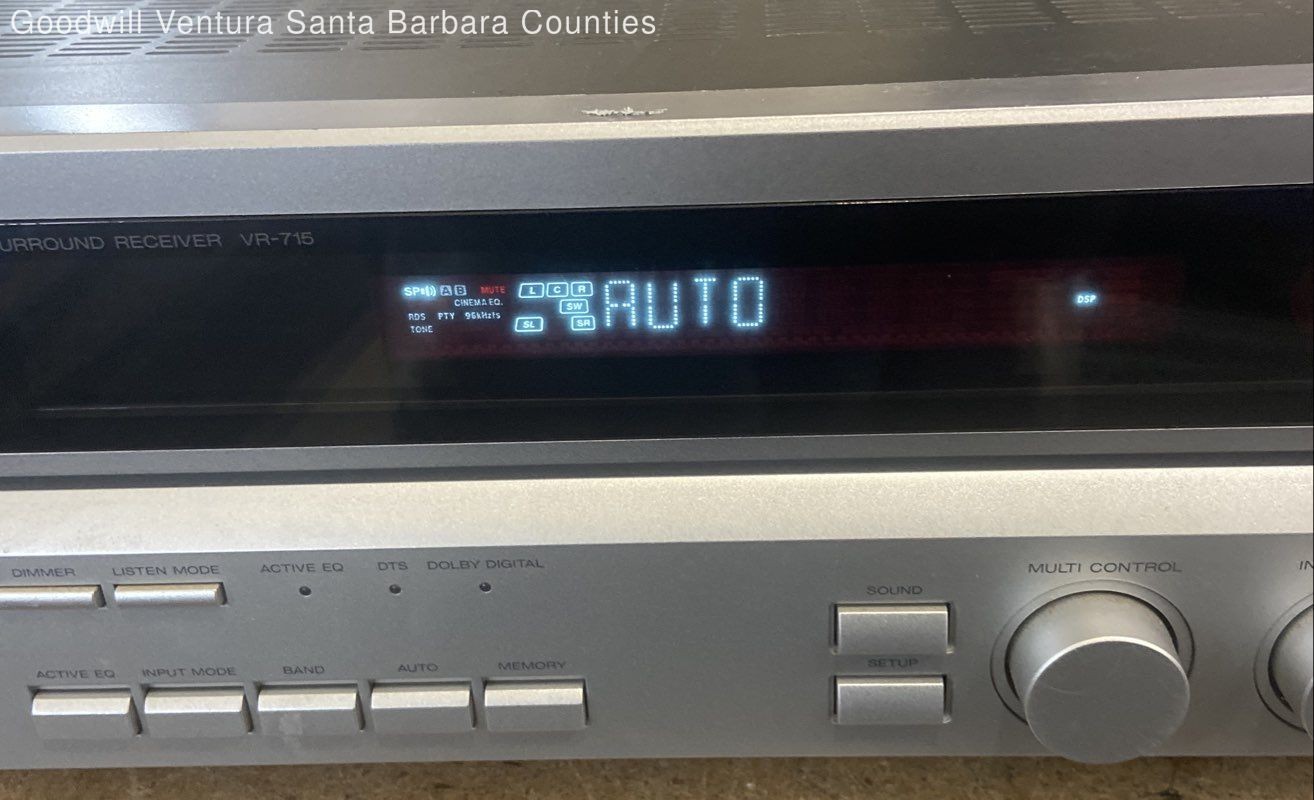 Kenwood VR-715 Audio-Video Surround Receiver