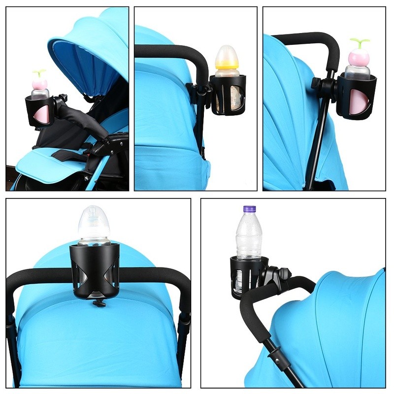 Multi-Functional Adjustable Cup Holder Strollers Bikes Wheelchairs Treadmills US