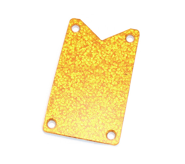 GRETSCH TRUSS ROD COVER - FALCON MODELS - GOLD SPARKLE 006-0904-049 NEW