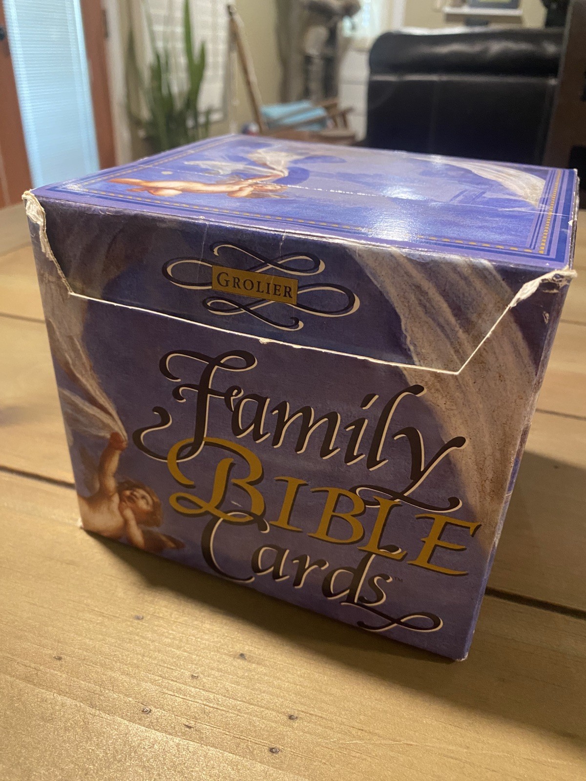Grolier Family Bible Cards Homeschool Sunday School Teaching Learning Cards
