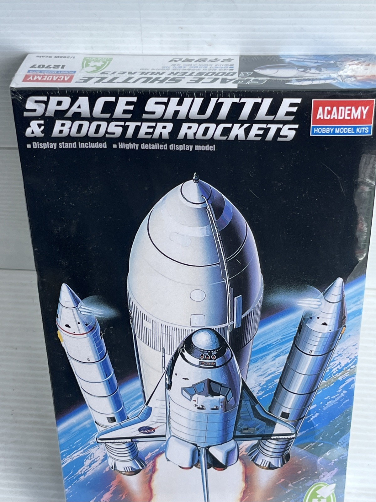 Academy 12707 Space Shuttle With Booster 1/288 Scale Plastic Model Kit