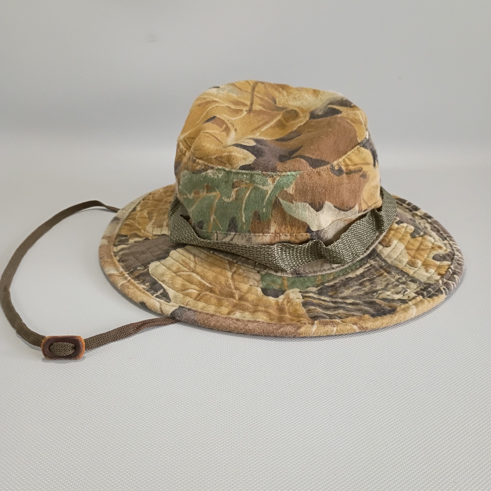 Broner Size 7.25 Camo BONNIE Hat Wide Brim Outdoor Tactical Hunting Fishing Cap