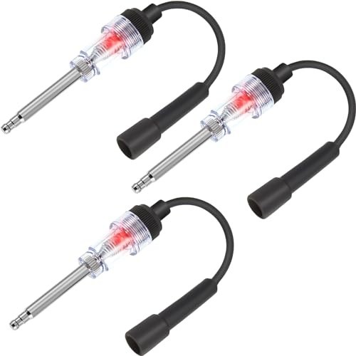 Inline Spark Plug Tester - Engine Ignition Diagnostic Tool for Cars & Lawnmowers