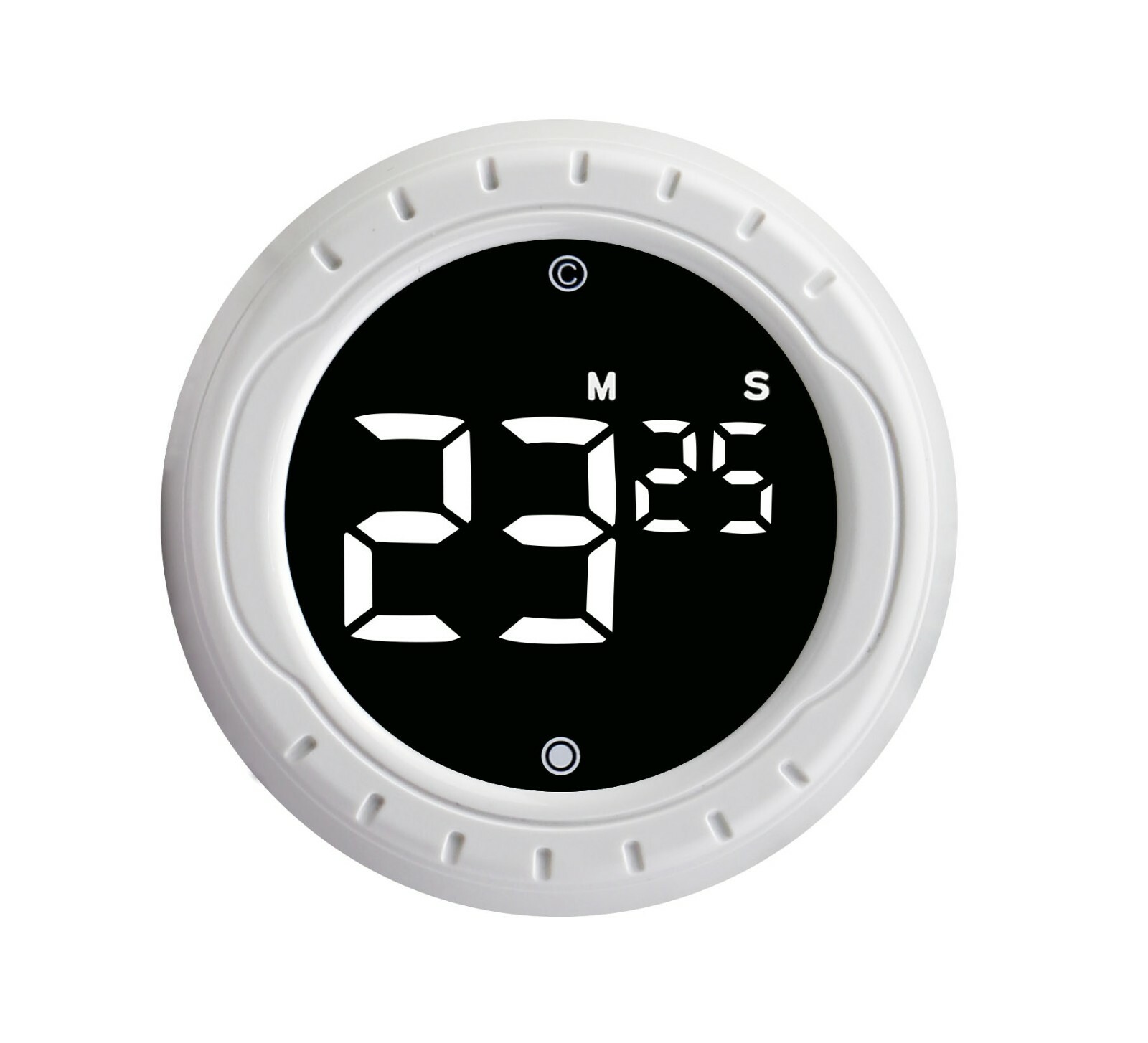 BALDR Digital Twist Kitchen Timer, Magnetic Countdown Count Up Timer LED Display