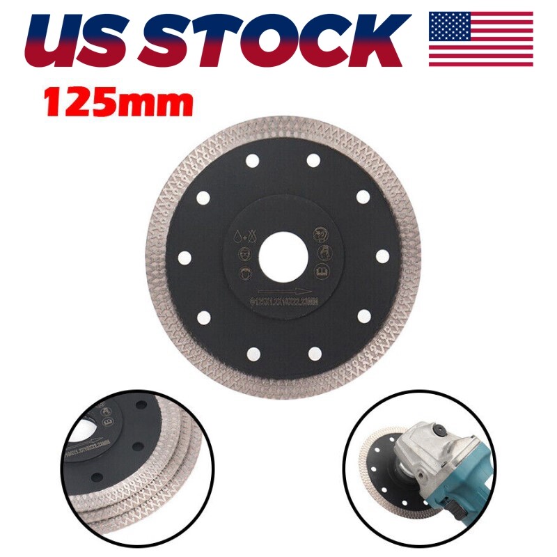 5 inch Cutting Diamond Saw Blade For Porcelain tile Granite Marble Stone Ceramic