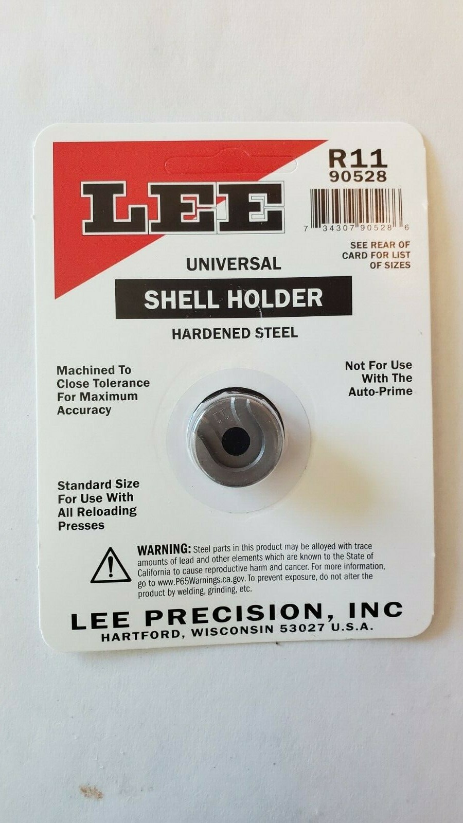 LEE 90528 Reloading Press Shell Holder R11 (Ships within 1 business day)