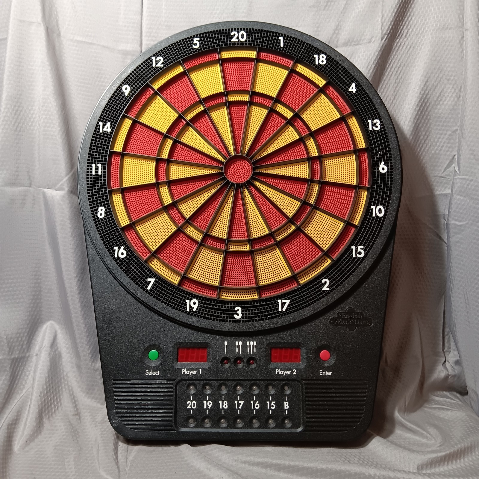 Arachnid CricketronX Electronic Soft Tip Dart Game English Mark Darts Model 1750
