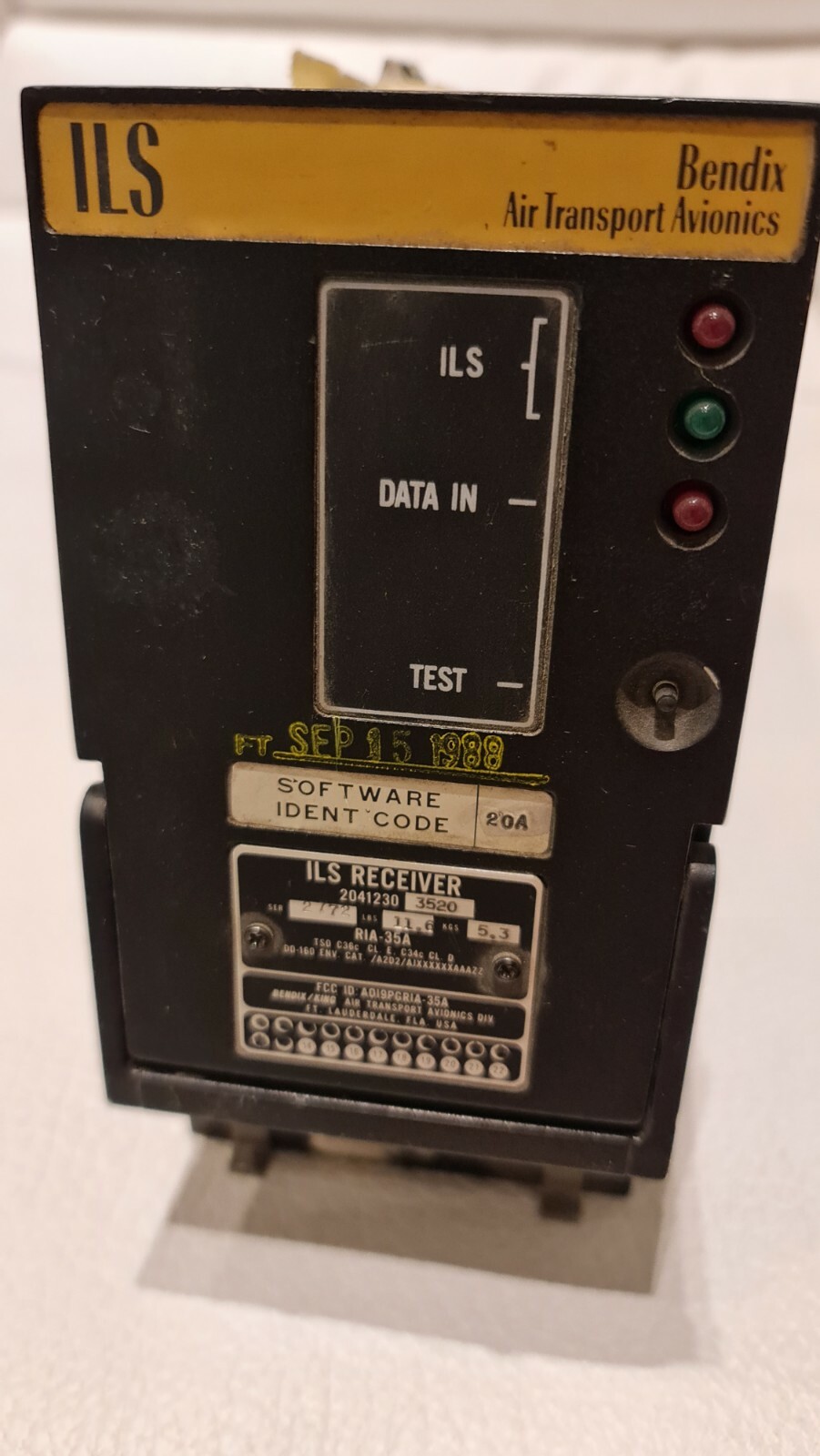 20412303520 Ils Receiver RIA35A No Paper Work Not Tested