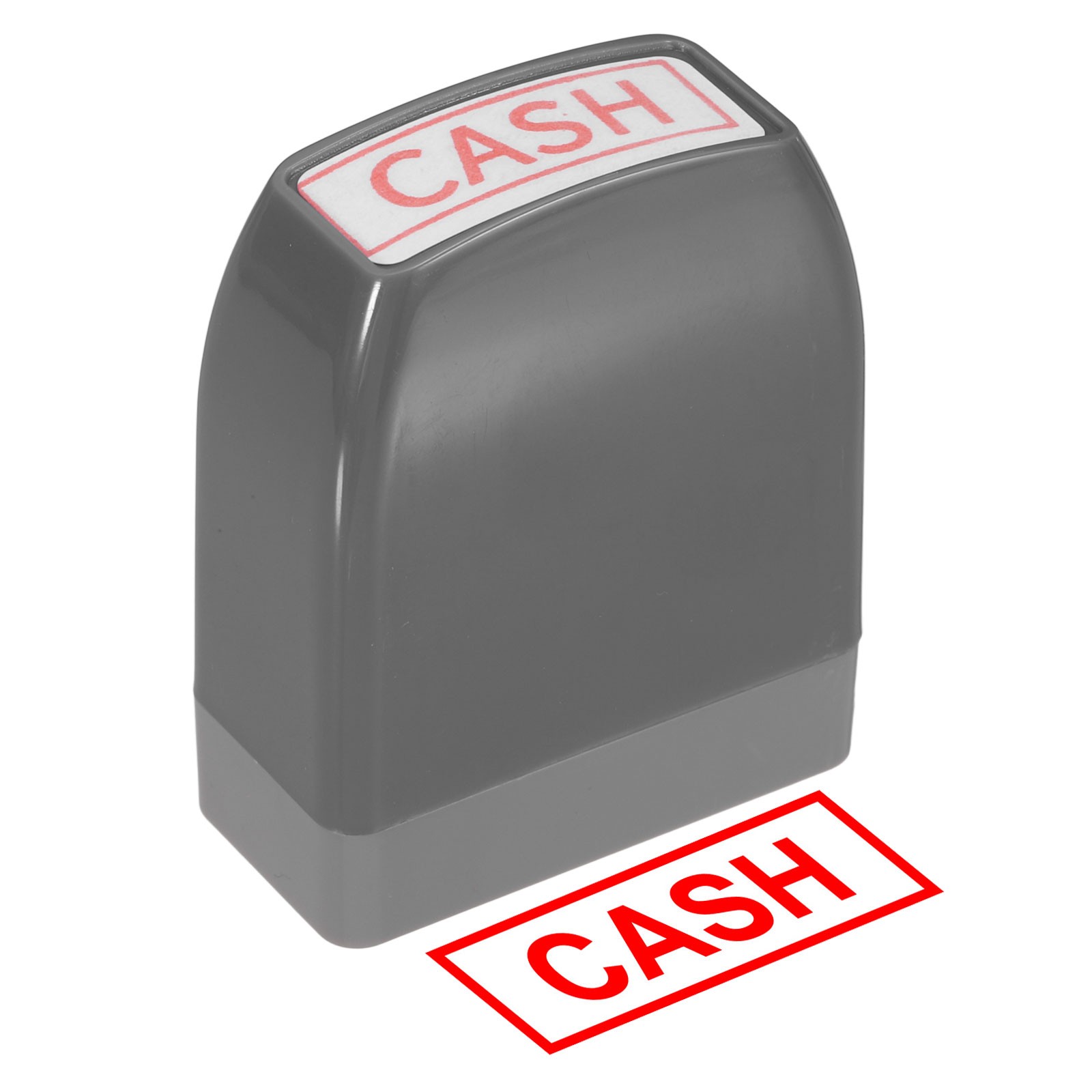 CASH Notice Stamp Self Inking, Grey