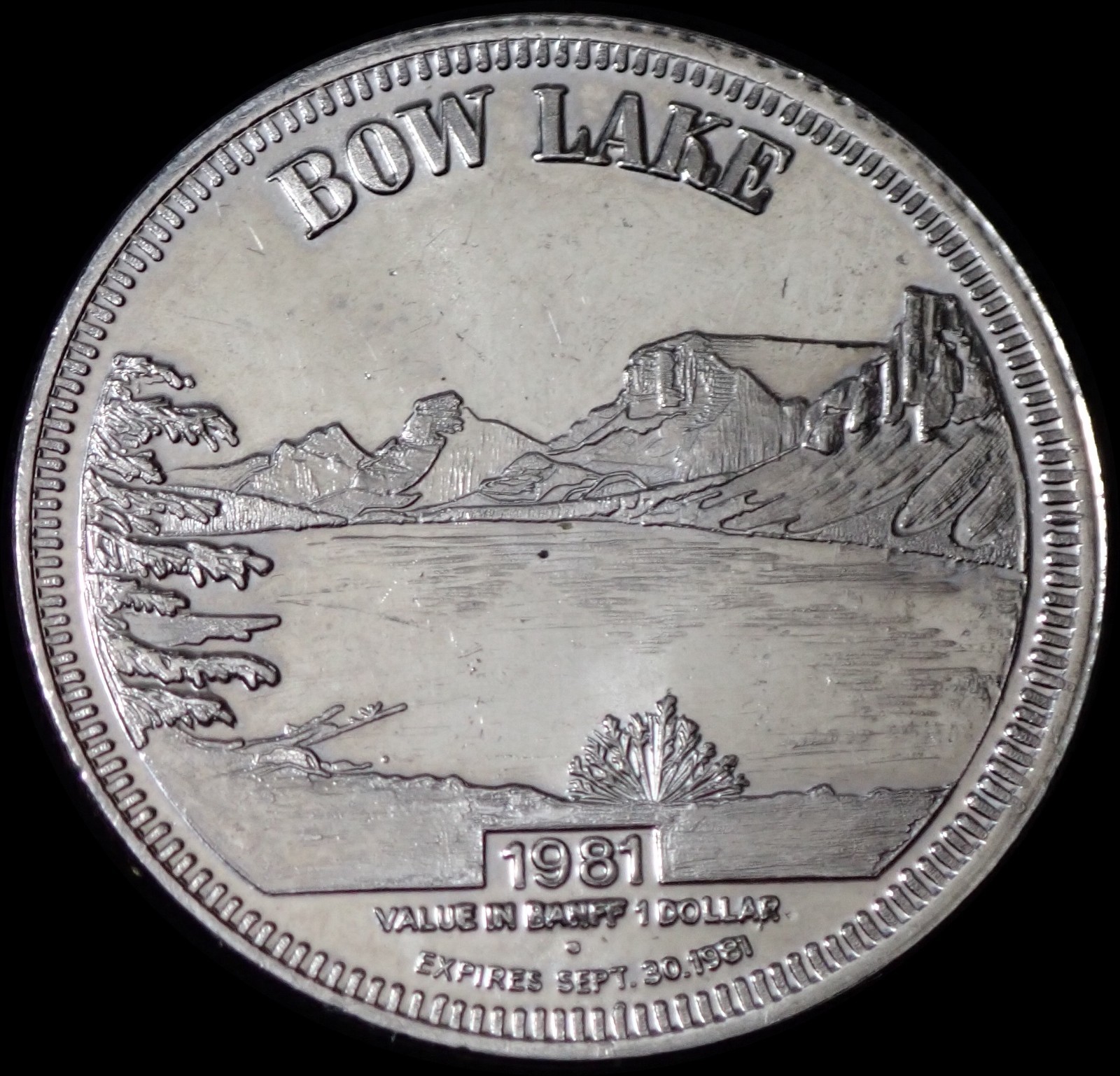 Canada Dollar 1981 Banff  Alberta WCA B766