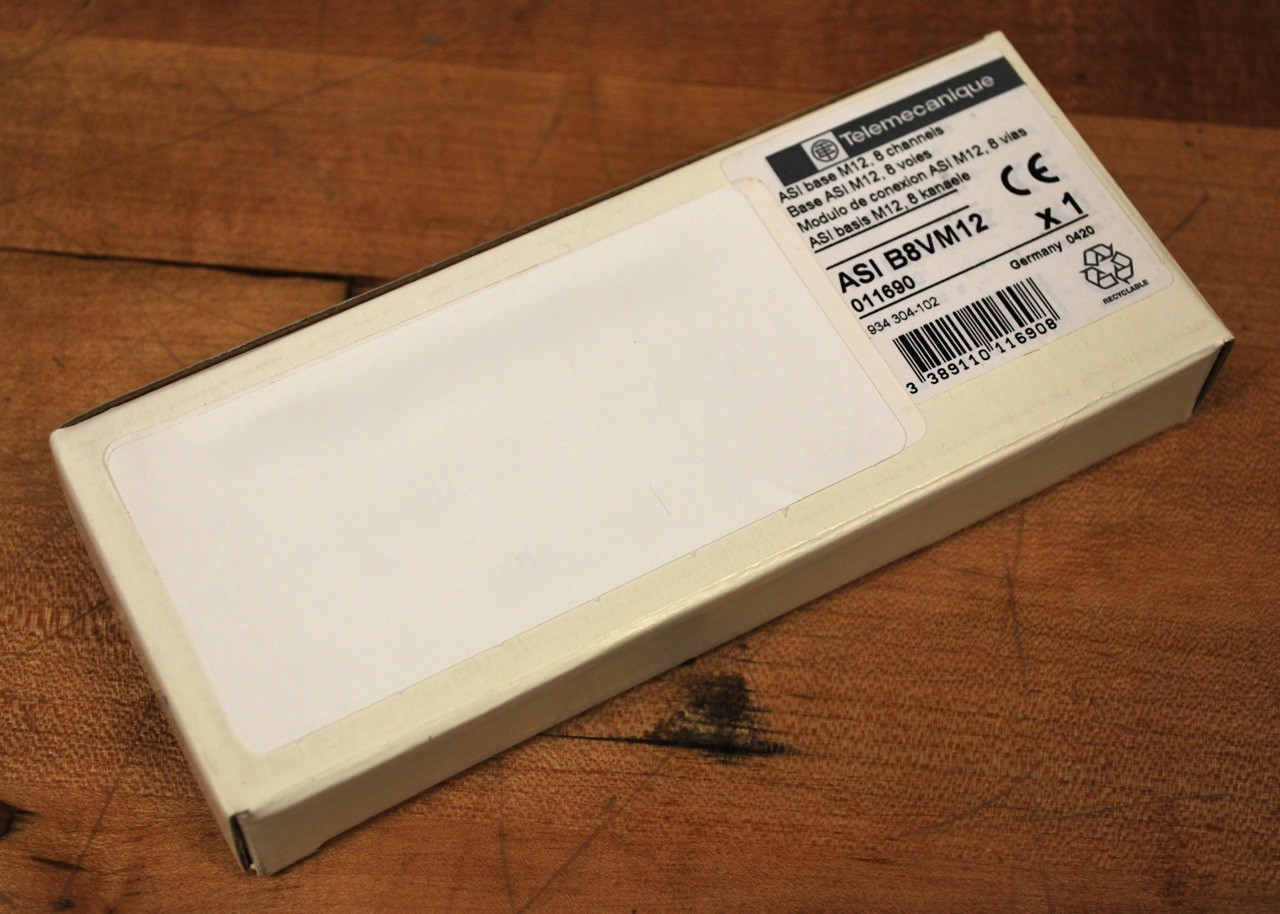 Telemecanique ASI B8VM12 Base Module - ASIB8VM12 - NEW