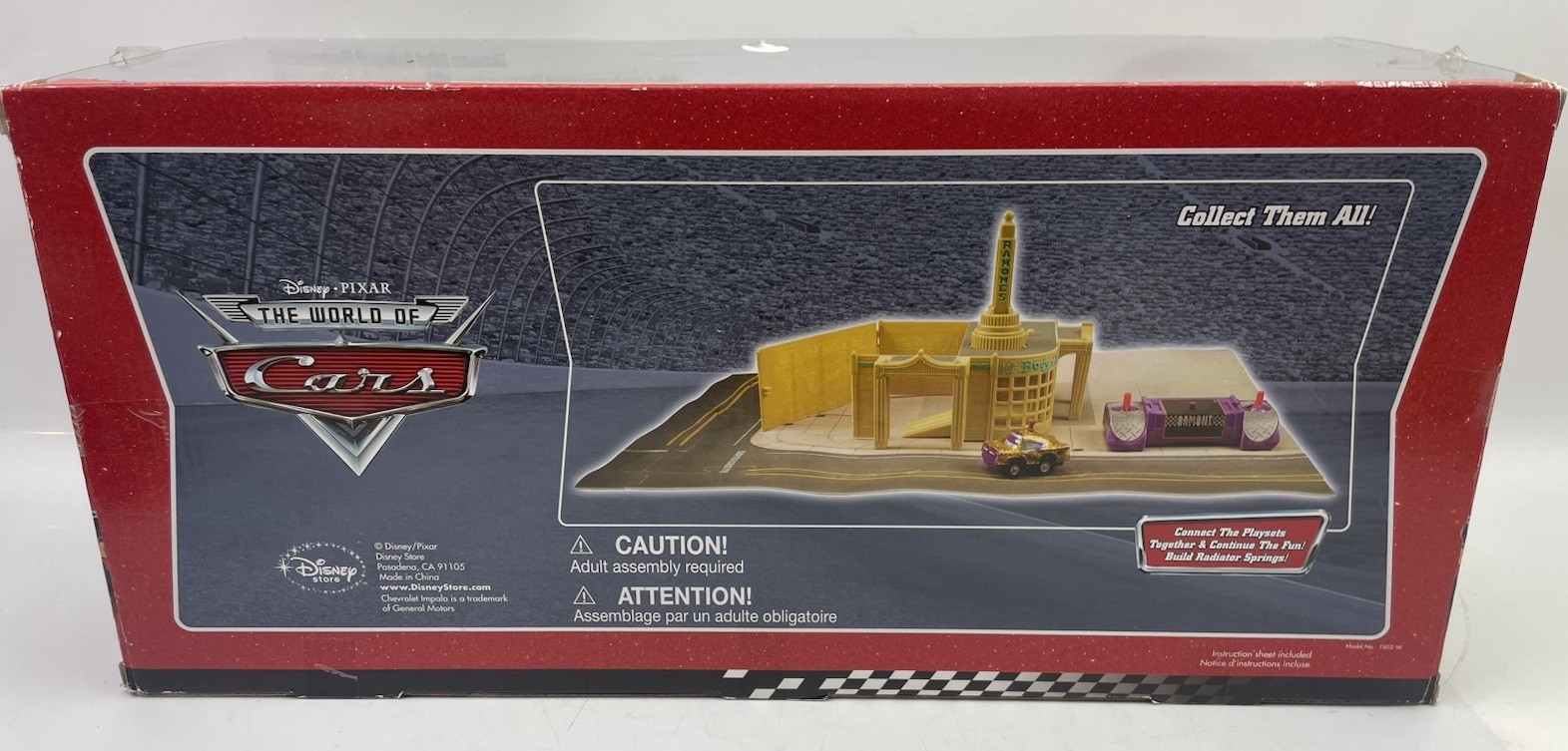 ⭐ Disney Pixar The World of Cars Racing Series Ramone Mini Remote R/C Playset ⭐