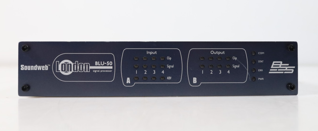 BSS Audio Soundweb London BLU-50 Signal Processor BSSBLU50-M