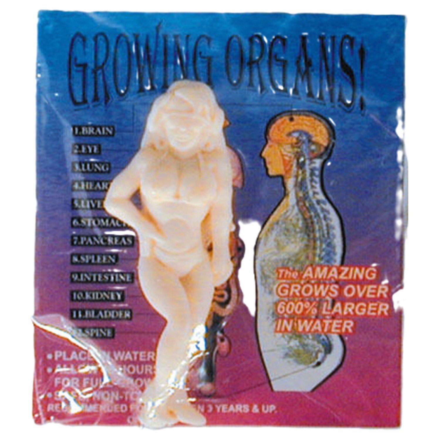 Funny Novelty Magic GROW-a-GIRLFRIEND Valentine Perfect Woman Gag Party Favor