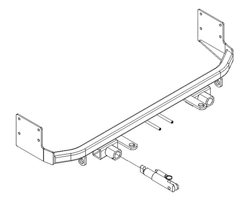 Blue Ox BX1685 Tow Bar Base Plate for 08-10 HHR SS Only