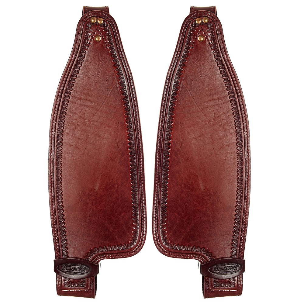 C-N211 Hilason Leather Saddle Replacement Fender Pair With Hobble Straps Adult