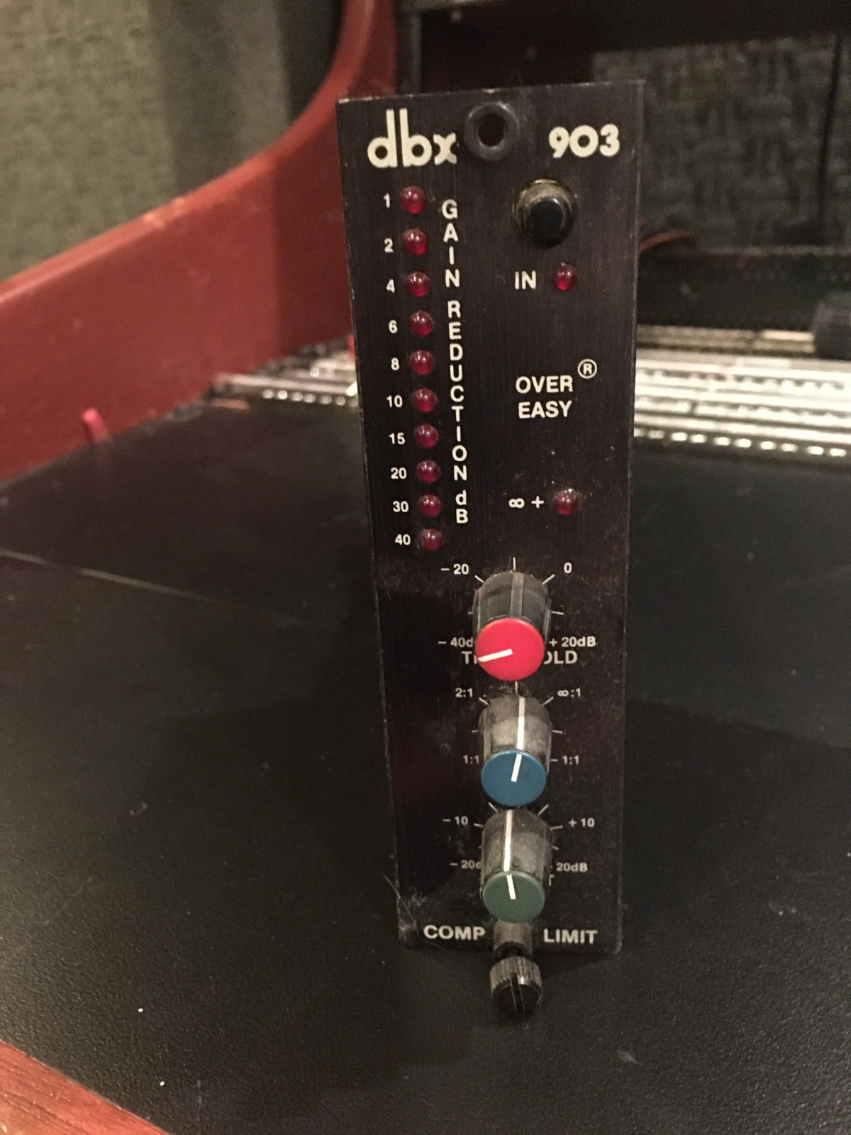 DBX 903 compressor module with " Gold can " MCI - 202C vca