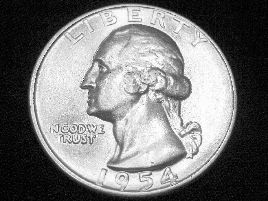 1954 Washington Quarter --- Choice Uncirculated