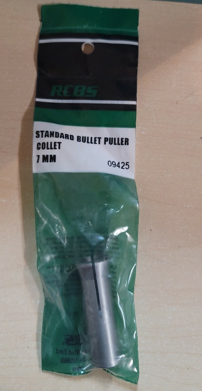 RCBS  Bullet Puller Collet 7mm Cal mpn 9425, NIP.  09425