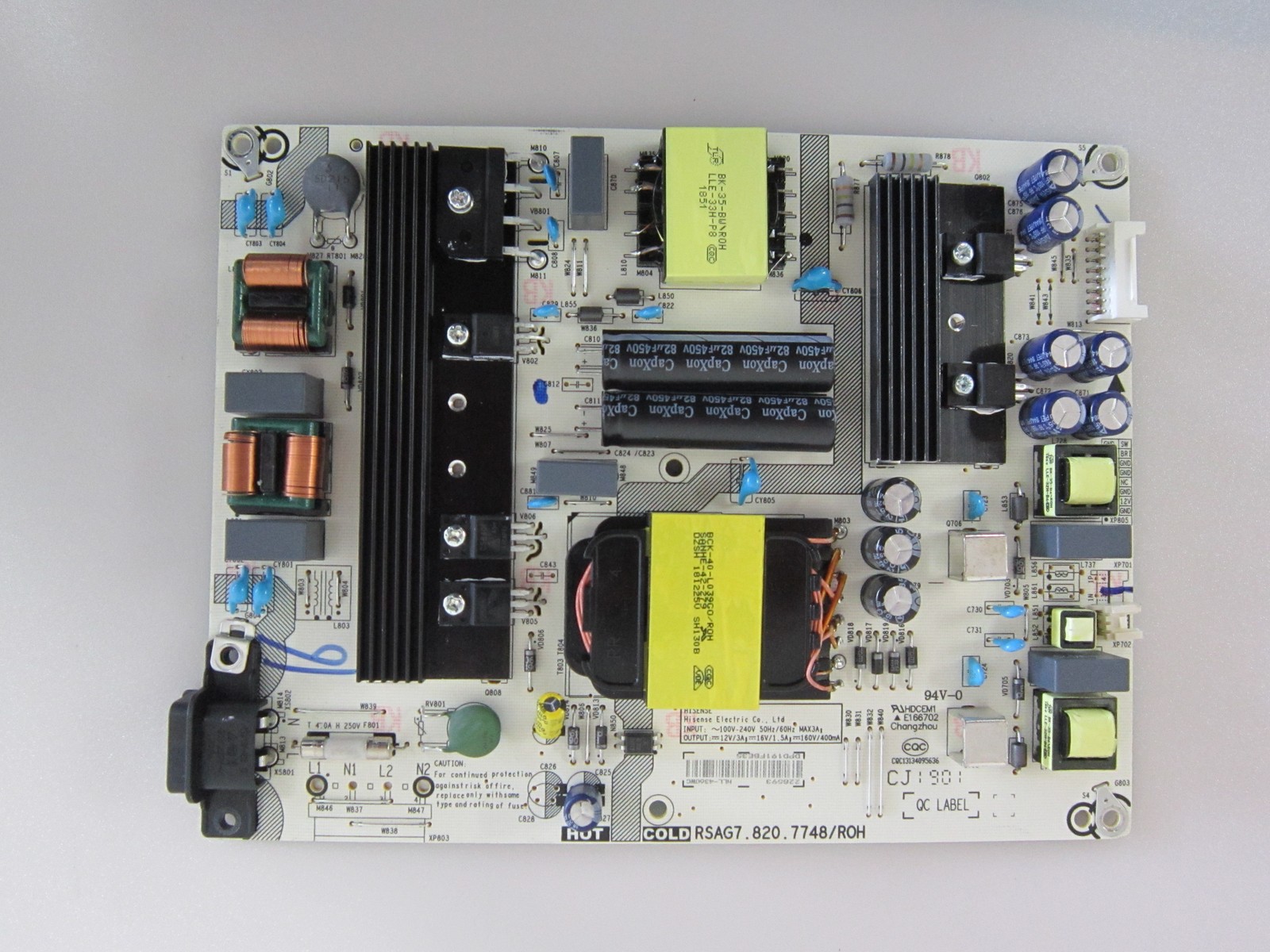 Hisense 50R6E Power Supply (RSAG7.820.7748/ROH) 228593