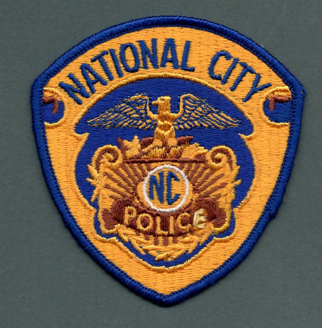National City California Police Patch