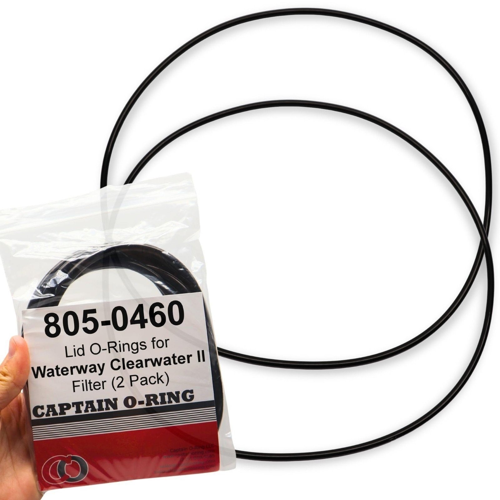 805-0460 O-Rings for Waterway Clearwater II Pool Filter Lid (2 Pack)