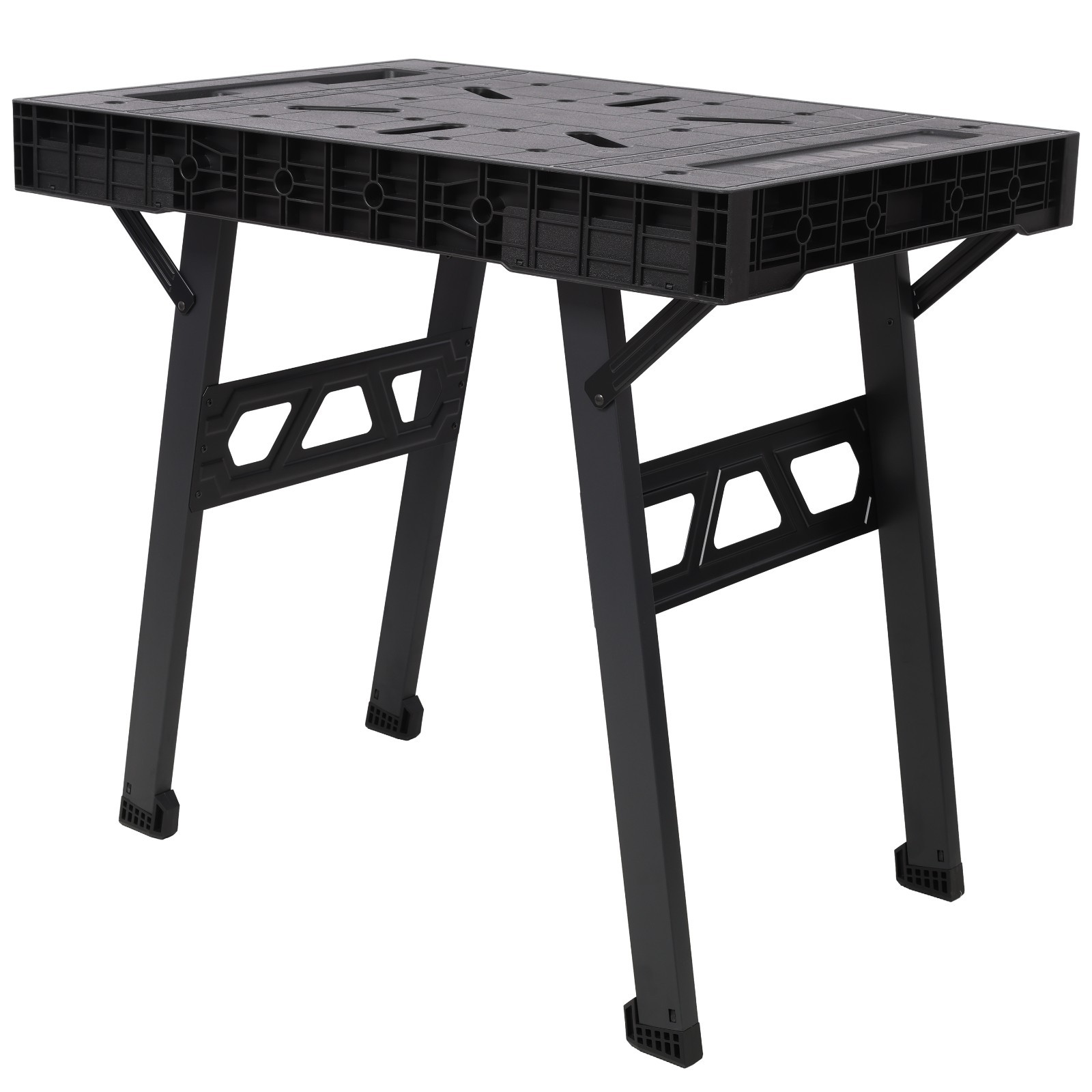 Foldable Work Bench 1650LBS Capacity Portable Garage Workshop Station